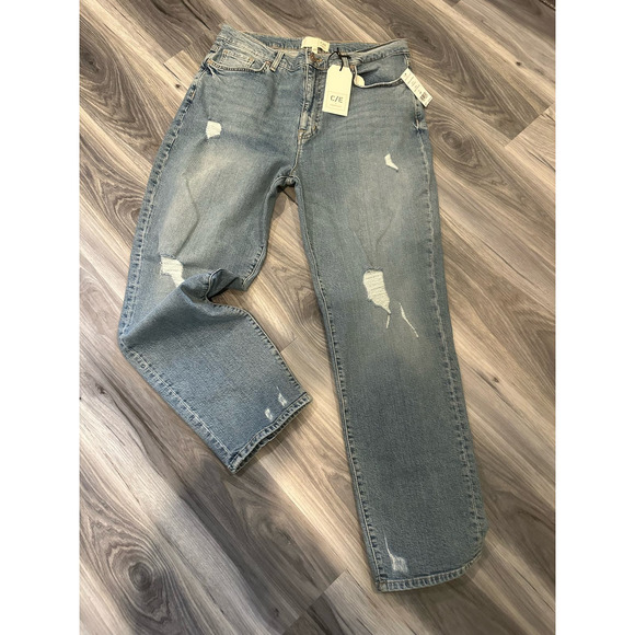 Current/Elliott Original Boyfriend Jeans in Sunny D Size 27 - Picture 2 of 11